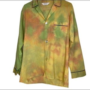 Vintage Hampton Custom Tie Dye Pajama Set Size Medium